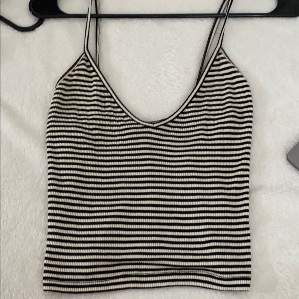 striped tank top